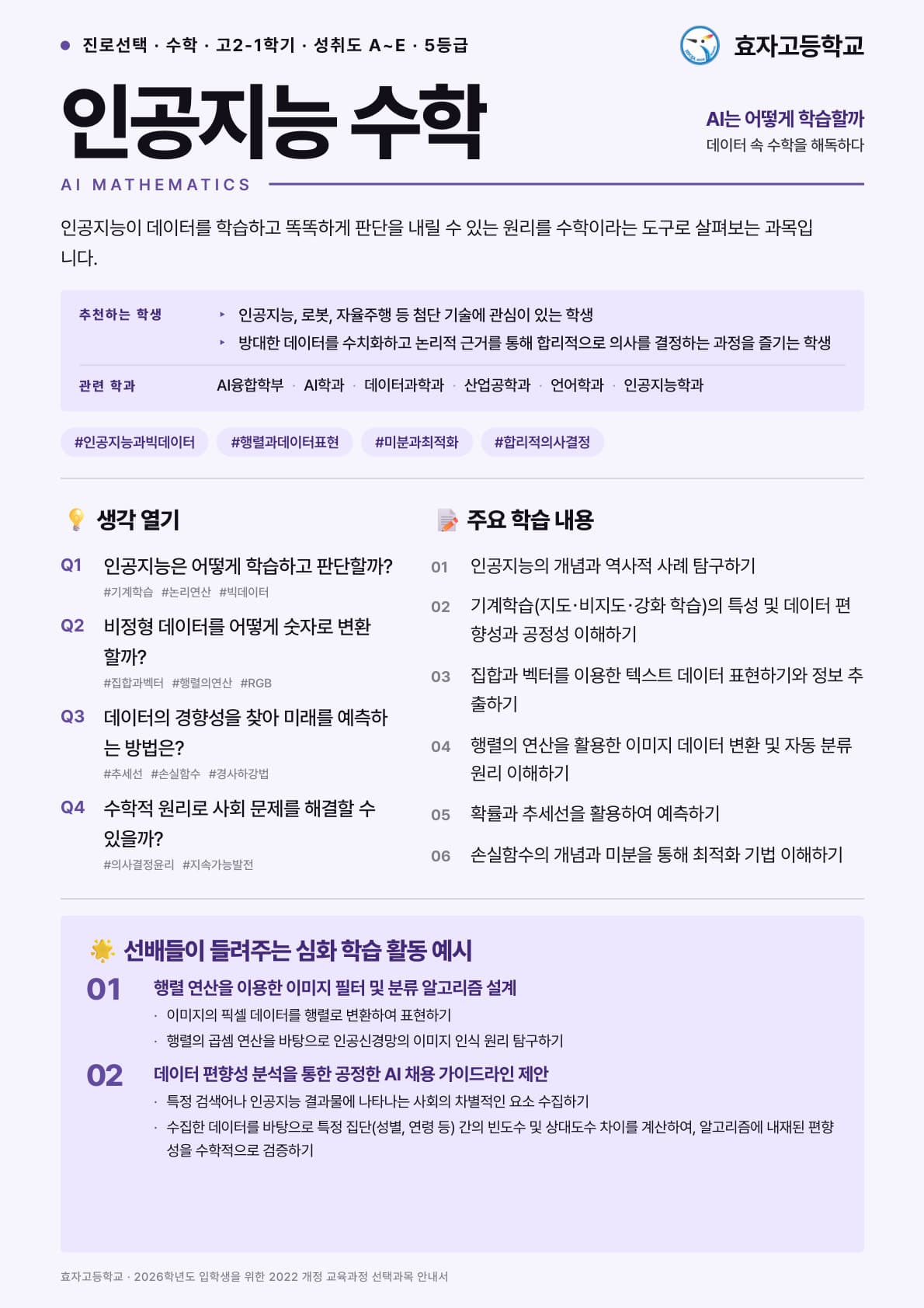 인공지능 수학 포스터 미리보기