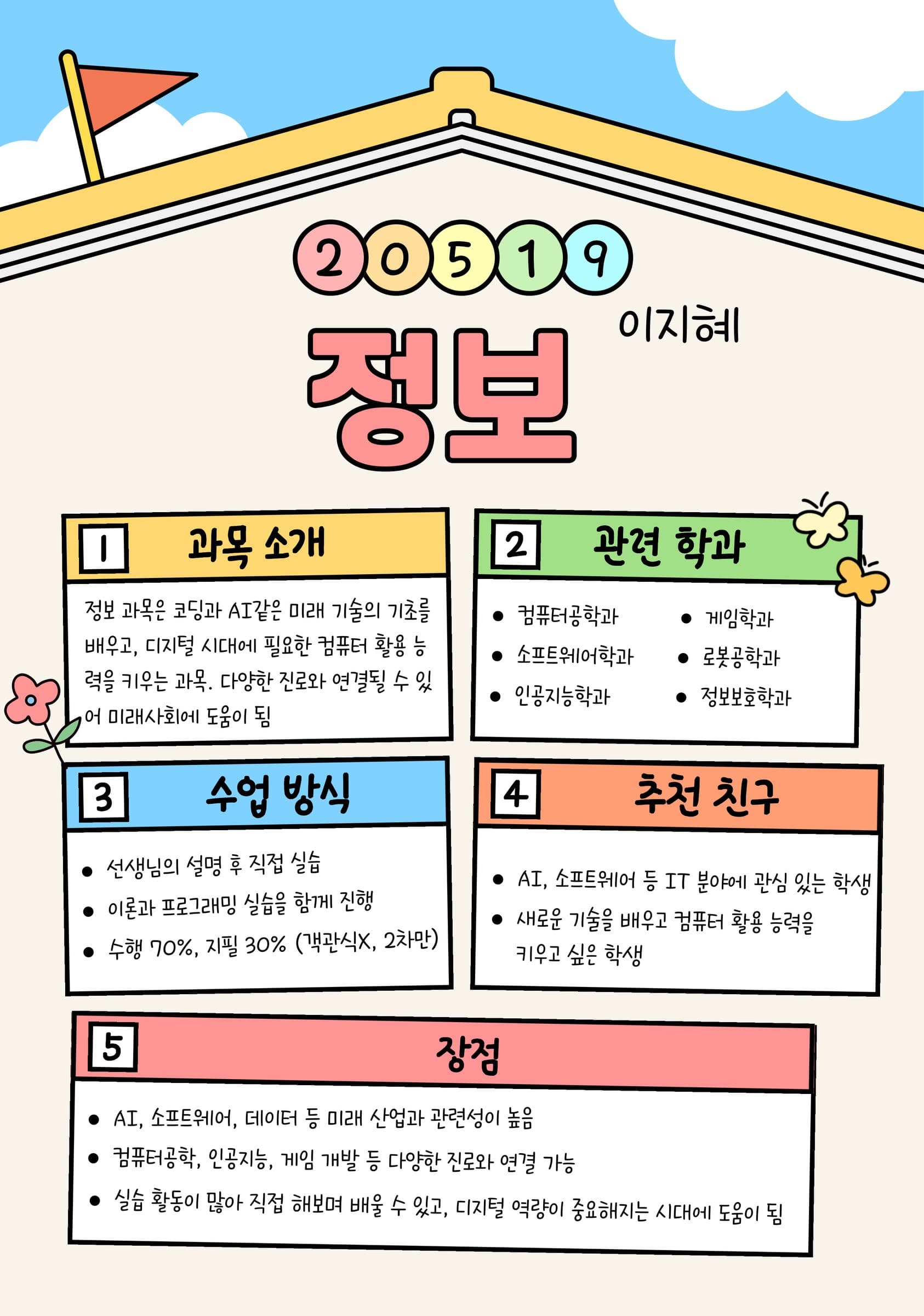 정보 포스터 미리보기
